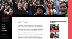 Desktop Screenshot of latinamericansocialmovements.org